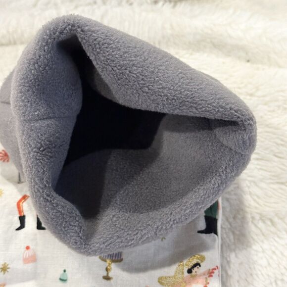 Homemade Christmas Stocking Rifle Paper Company Nutcracker Fabric 20” Holiday - Picture 4 of 5